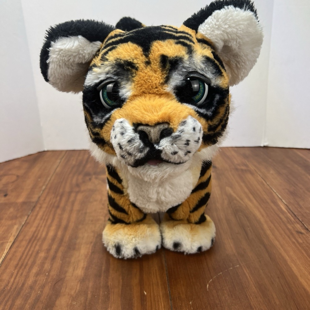Hasbro FurReal Roarin' Tyler The Playful Tiger Interactive Plush Toy WORKS